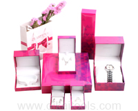 DK11215 Plastic Leather Jewelry Box